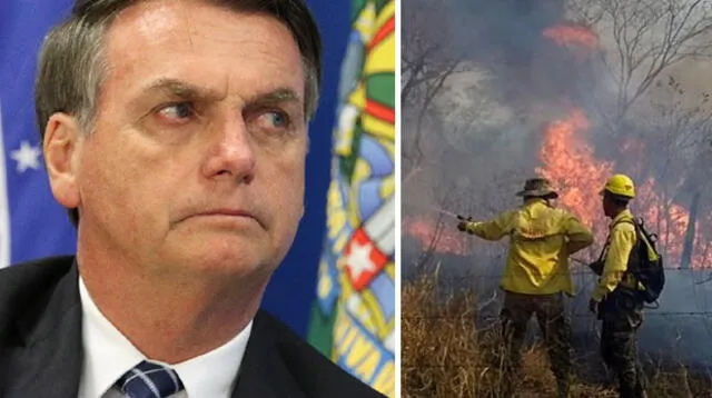 Incendio forestal en Brasil consume el Amazonas hace 17 días Incendio forestal en Brasil consume el Amazonas hace 17 días