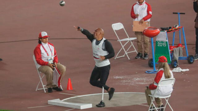 Felipa se baño de plata en los Juegos Parapanamericanos en Lanzamiento de bala