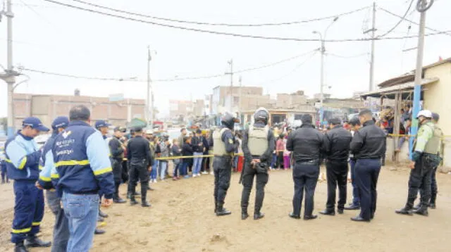 Sicarios desataron el terror en un mercado de la zona de Pachacútec