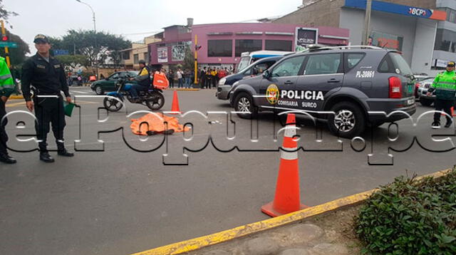 Mujer murió al perder equilibrio con su motocicleta 