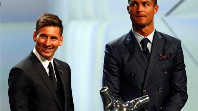 Lionel Messi le ganó a Cristiano Ronaldo como el mejor jugador UEFA