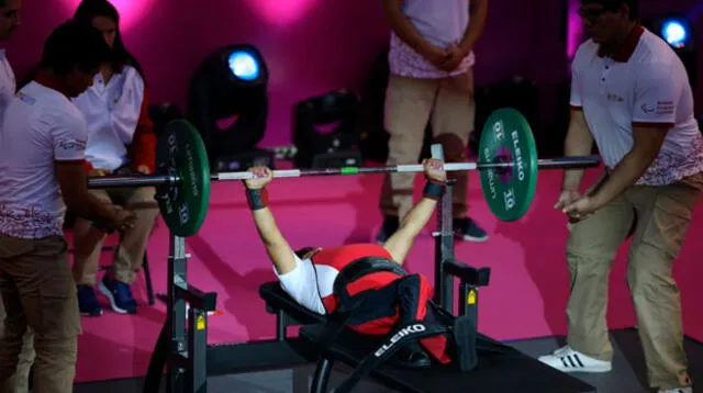 Vásquez natural de Puerto Maldonado ganó medalla de bronce en Para powerlifting 