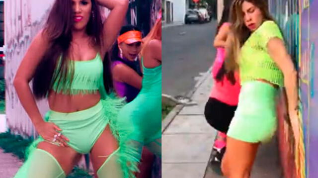 Xoana González y su divertida parodia al videoclip de Yahaira Plasencia