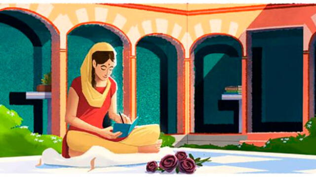 Google homenajeó a con un doodle a escritora punjabi reconocida