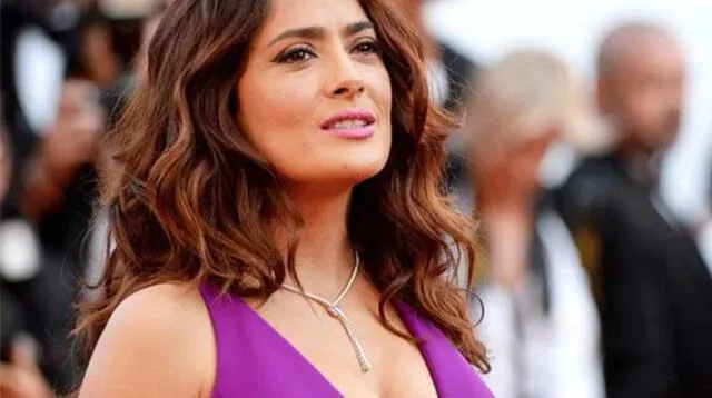 Salma Hayek siempre roba suspiros