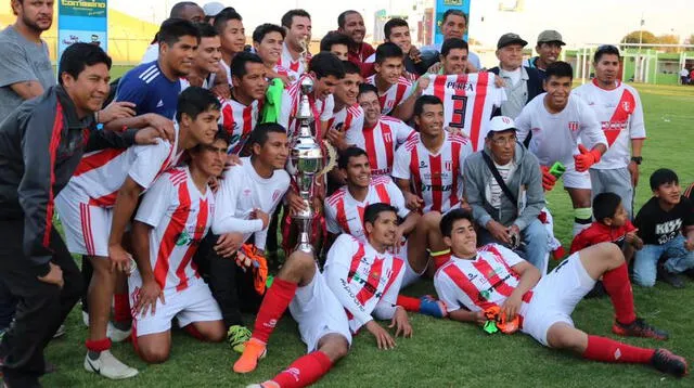 nacional es el campeón de Arequipa al derrotar por 4-1  Futuro Majes. FOTO: César Condori