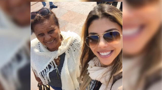 Alondra García quiso demostrar que conoce bien los pasos de la danza afroperuana