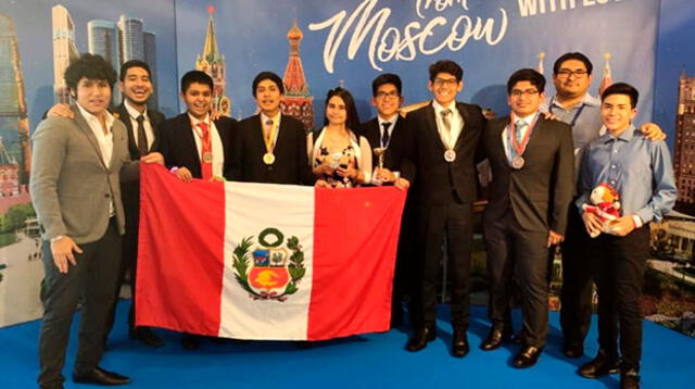 Perú ocupó el tercer puesto en la olimpiada mundial de ciencias en Rusia 