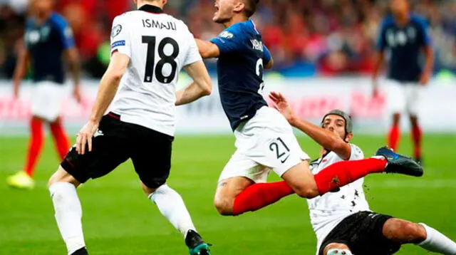 Lucas Hernández es uno de los jugadores importantes de Francia que goleó 4 a 1 FOTO: EFE