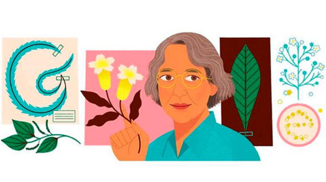 Google rinde homenaje con doodle a Ynés Mexía