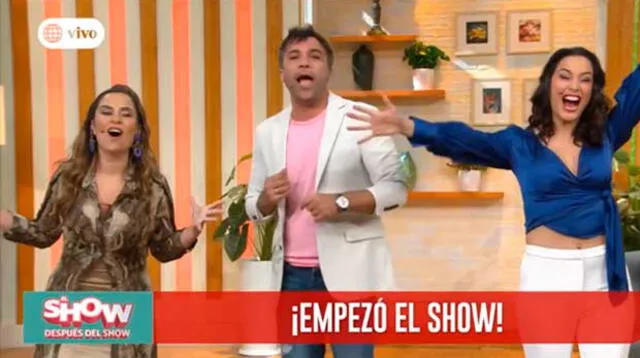 El show después del show tuvo su primer programa este lunes