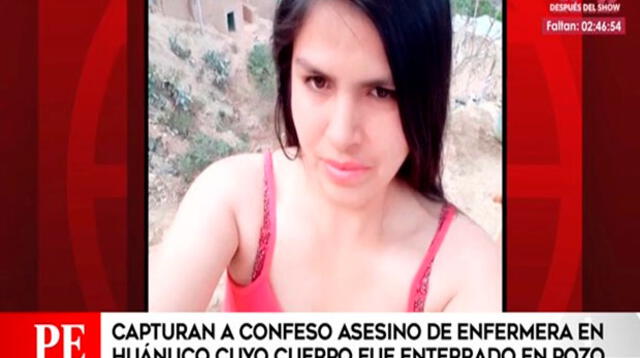 Enfermera fue asesinada en Huánuco