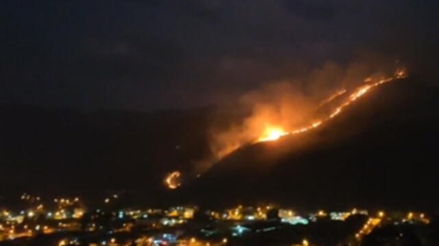 Bomberos no pueden acceder a zona de incendio