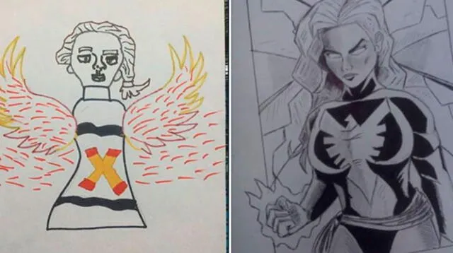 El concurso se trataba de realizar un dibujo de Dark Phoenix; sin embargo, la ilustración ganadora ha sido duramente criticada en Facebook