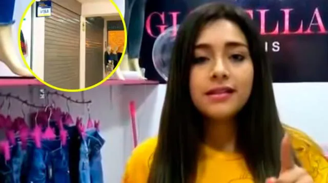 Gianella Ydoña inaugura su propio negocio, pero lo mantiene cerrado