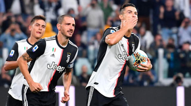 Juventus vs. Verona EN VIVO. Cristiano Ronaldo anotó de penal el gol de la victoria