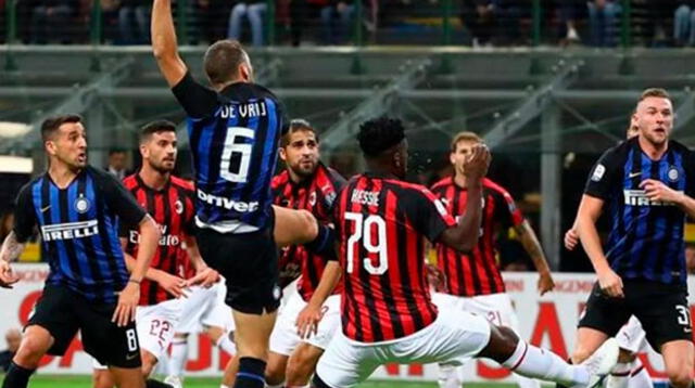 Milan vs. Inter EN VIVO: sigue minuto a minuto el clásico de Italia