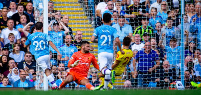 Bernardo Silva tuvo una jornada inspirada al marcar tres goles. FOTO: EFE