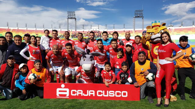  José Cuero y Luis García marcaron los goles del Cienciano ante Alianza Atlético. FOTO: FACEBOOK Cienciano