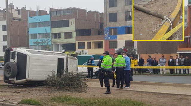 Accidente generó congestión en la zona