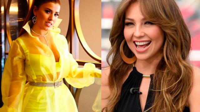 Yahaira Plasencia feliz por aparecer en el Instagram de Thalía