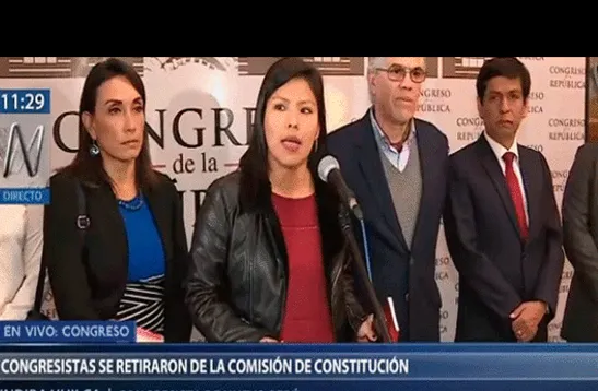 Congresistas querían el adelanto de elecciones y se archivó proyecto