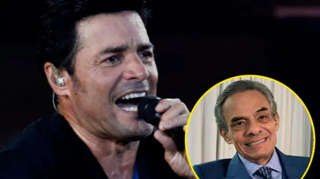 El cantante Chayanne utilizó sus redes sociales para darle triste adiós al 'Príncipe de la canción'