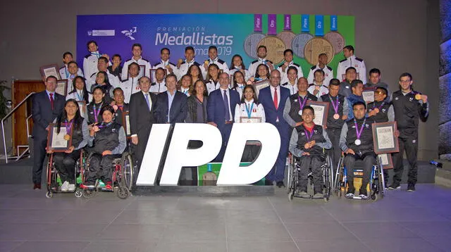 IPD premió a los medallistas peruanos