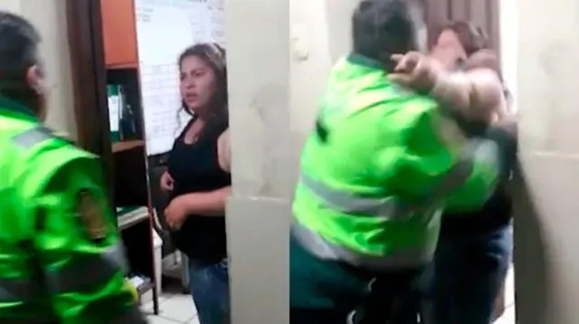 PNP actuó de forma inadecuada al responder con golpes ataque de mujer