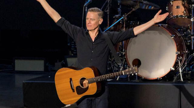 Bryan Adams ya se encuentra listo para su concierto en Lima