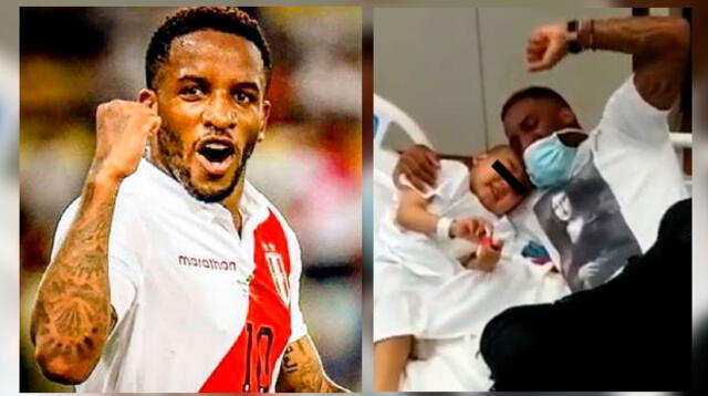 Jefferson Farfán tuvo en gran gesto con Juan Sebastián, quien padece de cáncer