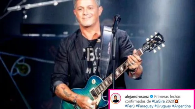 Fanes de Alejandro Sanz ya cuentan los días para comprar las entradas