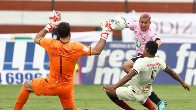 José Carvallo es uno de los mejores del Torneo y lleva siete partidos sin recibir goles. FOTO: LIBERO