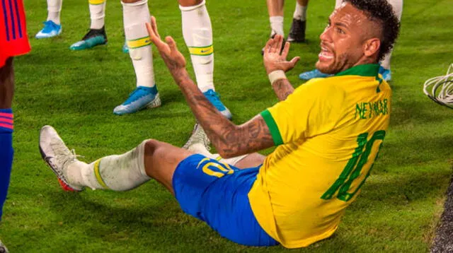 El motivo de la no inclusión de Neymar es que se encuentra lesionado