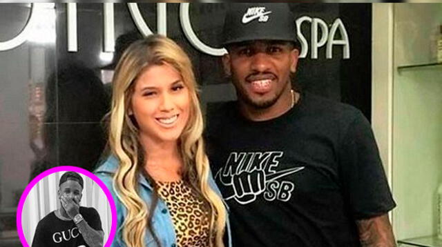 Jefferson Farfán captó en sus historias de Instagram a su ex Yahaira Plasencia 