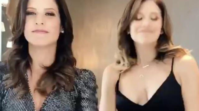 Las hermanas se unieron a la aplicación Tik Tok, y no dudaron en grabar un corto clip