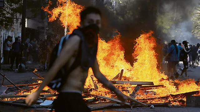 Marchas no acaban en Chile