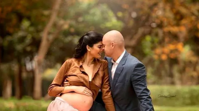 Nicole Faverón anunció hace poco que iba a dar a luz a su primera hija