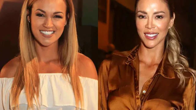 Sheyla Rojas ve muy feliz a Angie Arizaga