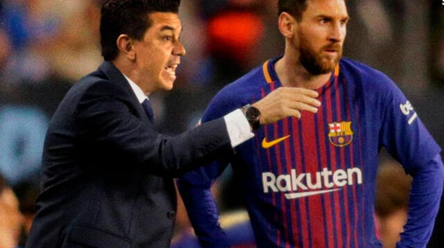 Lionel Messi ve con buen ojos que Marcelo Gallardo sea el DT del Barcelona