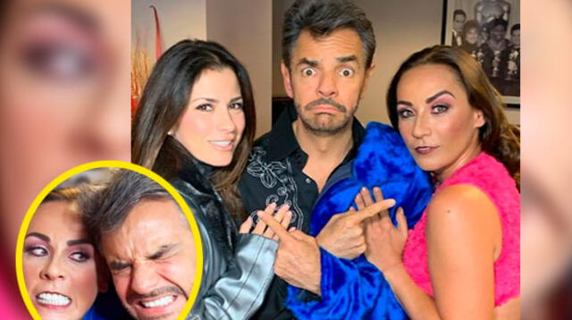 Eugenio Derbez participó de una divertida fotografía junto a Consuelo Duval y Alessandra Rosaldo