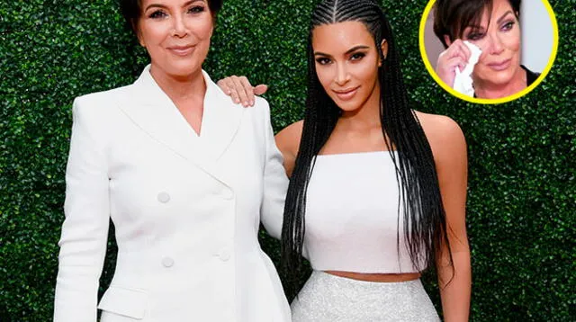Kris Jenner se emocionó hasta las lágrimas por la sorpresa de su hija Kim Kardashian
