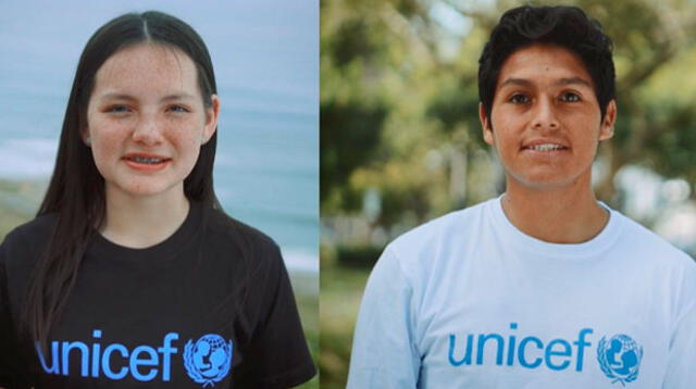 Jóvenes actores son embajadores de Unicef