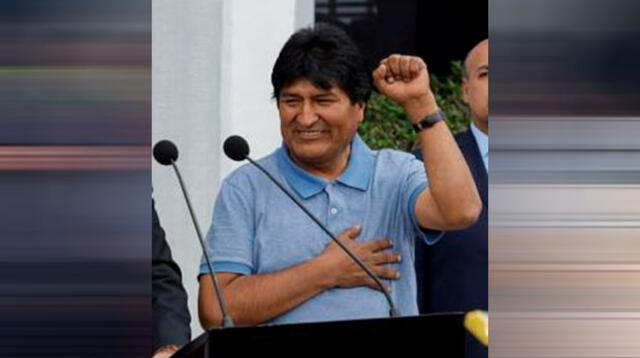 Evo Morales explicó a la prensa las razones de su asilo