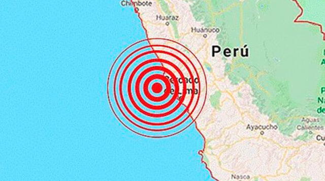 Sismo en Lima. Movimiento telúrico se registró a las 4:47 p.m. de este martes