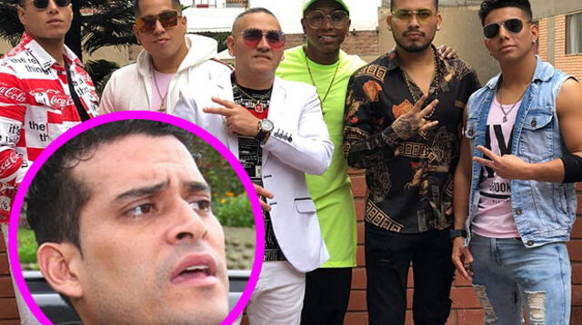 Los conquistadores de la salsa llaman "delincuente" a Christian Domínguez