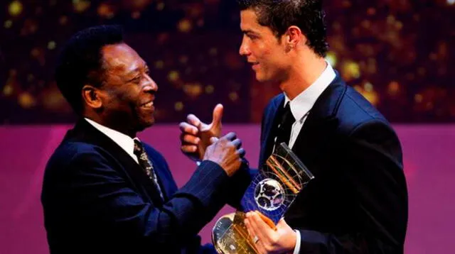 Pelé retó al portugués Cristiano Ronaldo a que supere su récord de 1.283 goles anotados