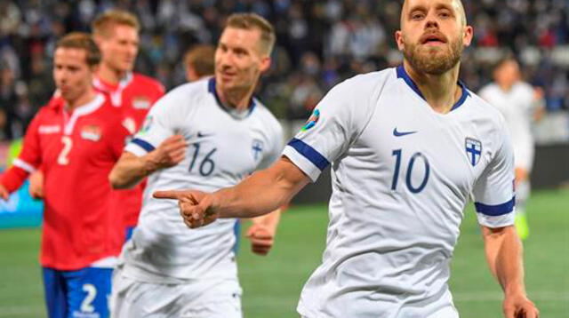 Finlandia por 3-0 contra Liechtenstein lo  impulsó a un hecho para la historia, la clasificación para la Eurocopa 2020