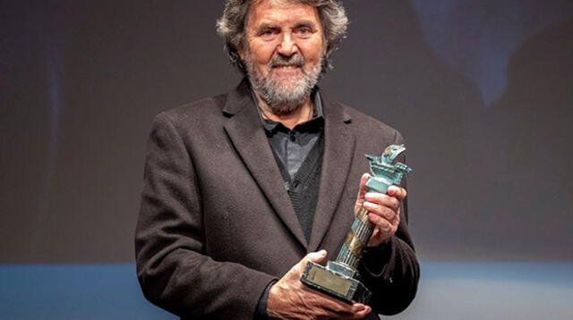 Director fue premiado por su larga trayectoria cinematográfica