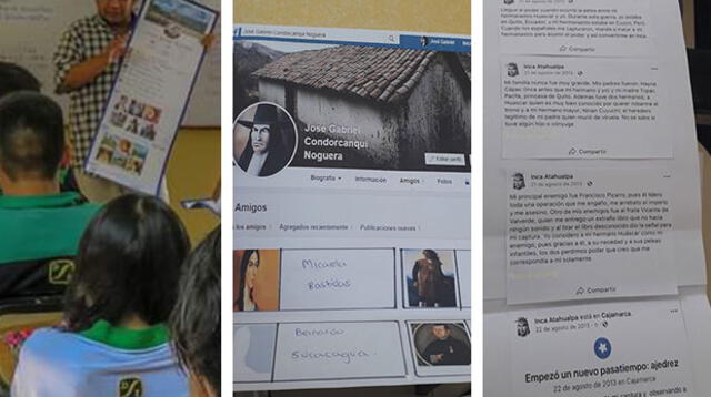 Profesor enseña Historia del Perú con perfiles de Facebook a estudiantes de Ica